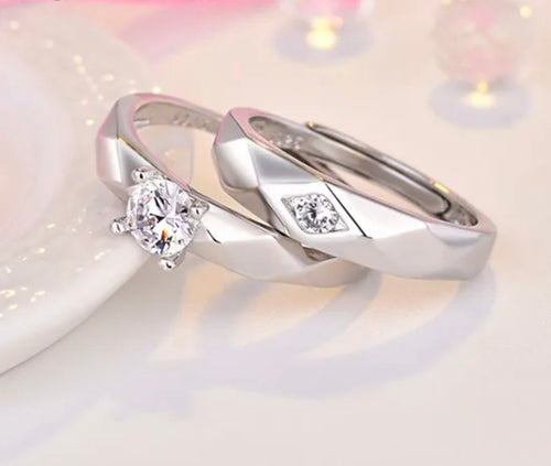 Diamant - Silver Diamond Women's Ring