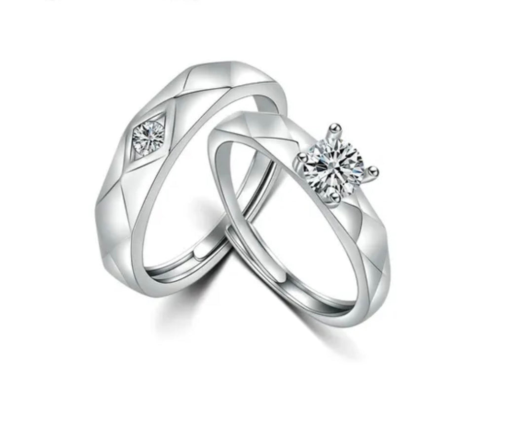 Diamant - Silver Diamond Women's Ring